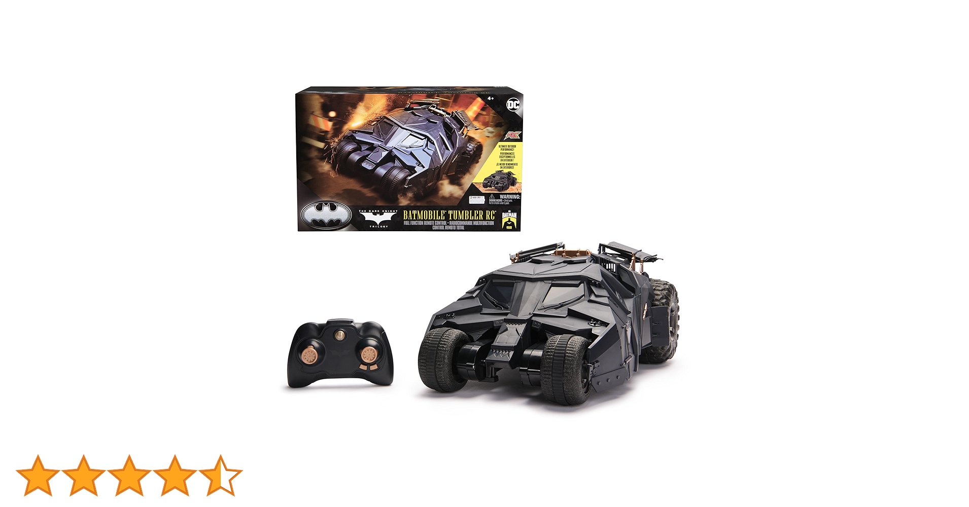 ザ・バットマン 1/15 ターボブースト バットモービル ラジコン スピンマスター ザ・バットマン 1/15 ターボブースト バットモービル